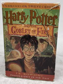 Harry Potter And The Goblet Of Fire Book On Tape Cassette Box Set