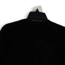 NWT Womens Black Knitted Long Sleeve V-Neck Cardigan Sweater Size XL