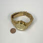 Designer Michael Kors Runway MK5055 Gold-Tone Analog Dial Wrist Watch image number 2