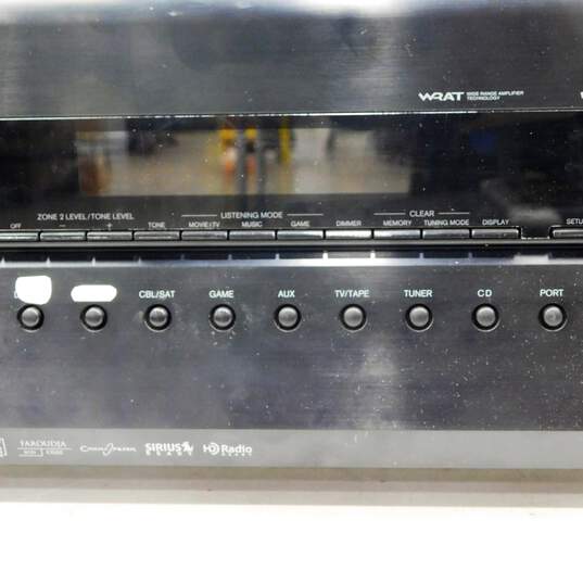 Onkyo Brand TX-SR607 Model AV Receiver w/ Attached Power Cable image number 3
