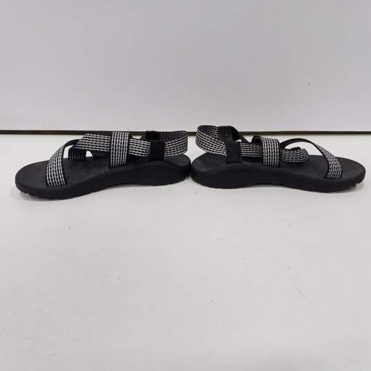 Chaco Women's Black And White Sandals Size 10 image number 2