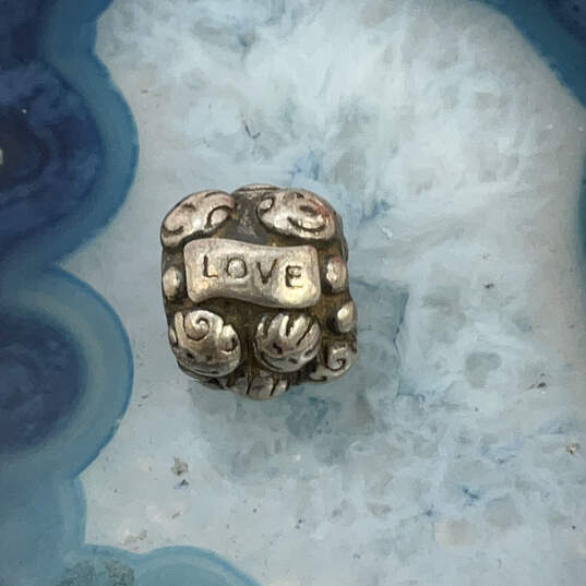 Designer Pandora S925 ALE Sterling Silver Love And Family Beaded Charm image number 1