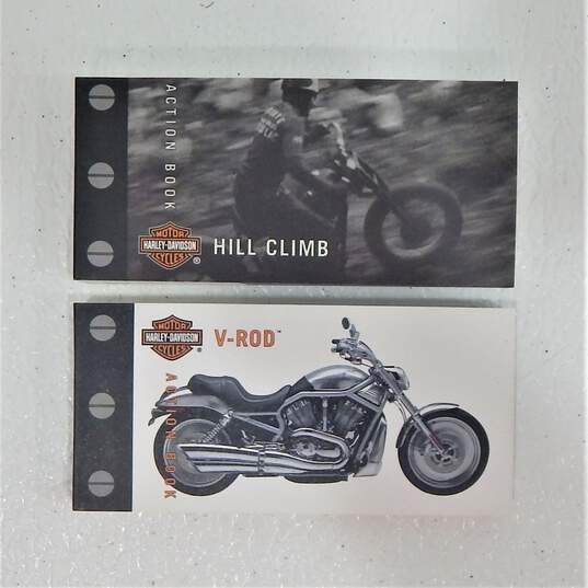Harley Davidson Collector Set 6 Flip Books Action Motorcycle image number 3