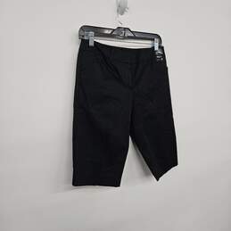Black Bermuda Short Slim Fit Shorts