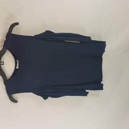 Bailey/ 44 Women Navy Off The Shoulder Top M NWT
