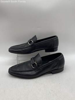 Authentic Salvatore Ferragamo Mens Black Shoes Size 9