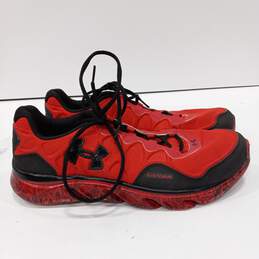 Under Armour Men's XStorm Black & Red Running Shoes Size 11