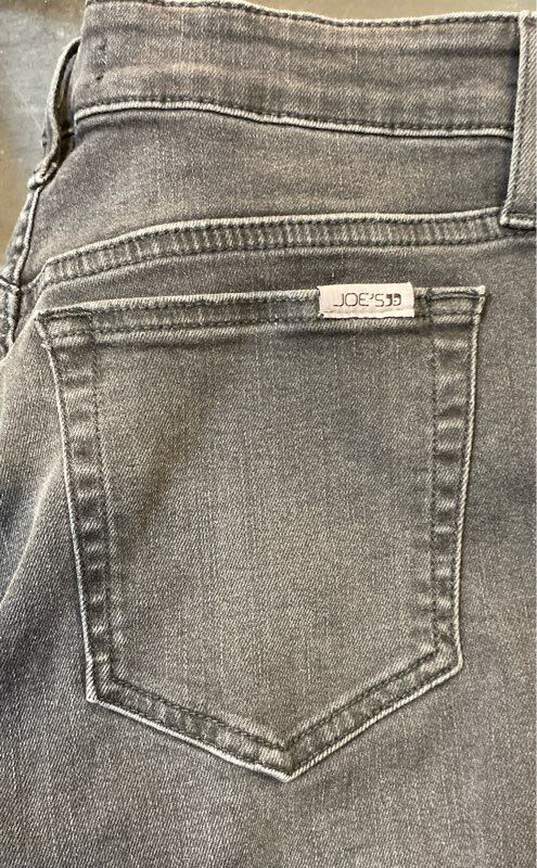 Joe's Women's Grey Unhemmed Jeans- Sz 30 image number 5