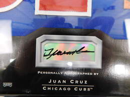 Chicago Cubs Juan Cruz LTD ED Autograph Jersey Number /51