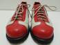 Walter Genuin Golf Multi Red Leather Lace Up Oxford Shoes Women's Size 8 image number 4