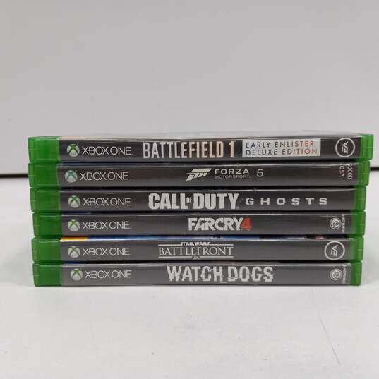 Bundle of 6 Assorted Xbox One Video Games image number 4