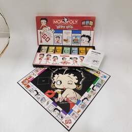 2002 The Betty Boop Monopoly Collectors Edition Board Game