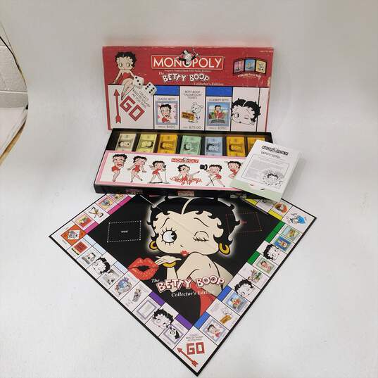 2002 The Betty Boop Monopoly Collectors Edition Board Game image number 1