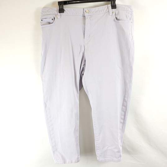 Michael Kors Women Lavender Jeans Sz 18W image number 1