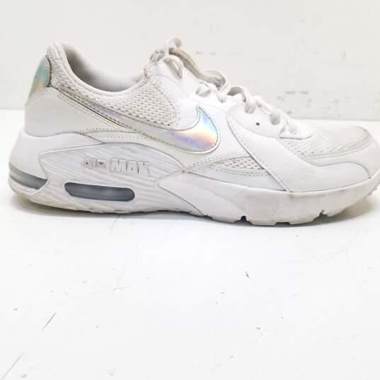 Nike Air Max Excee White Iridescent Women's Athletic Shoes Size 9 image number 1