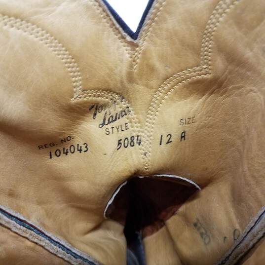 Tony Lama Western Boots Size 12A image number 5