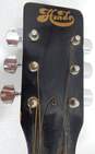 VNTG Hondo Model H155 Wooden Acoustic Guitar image number 4
