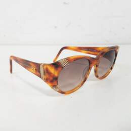 Emmanuelle Khanh Paris Tort Round Sunglasses alternative image