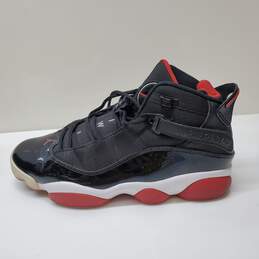 Nike Air Jordan 6 Rings Bred Black Varsity Red White Size 9.5 alternative image