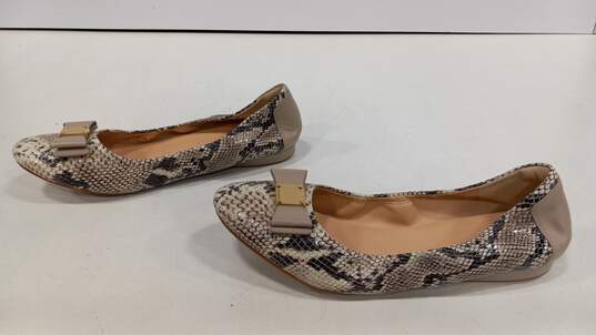 Cole Haan Animal Print Pattern Flats Size 11 image number 2