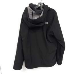 The North Face Black Fleece Lined Hooded Jacket Men's Size L alternative image