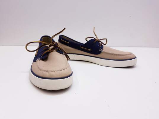 Polo by Ralph Lauren Canvas Boat Shoes Tan 11 image number 1