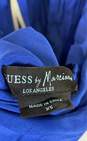Guess By Marciano Womens Blue Sleeveless Halter Neck Maxi Dress Size X-Small image number 5