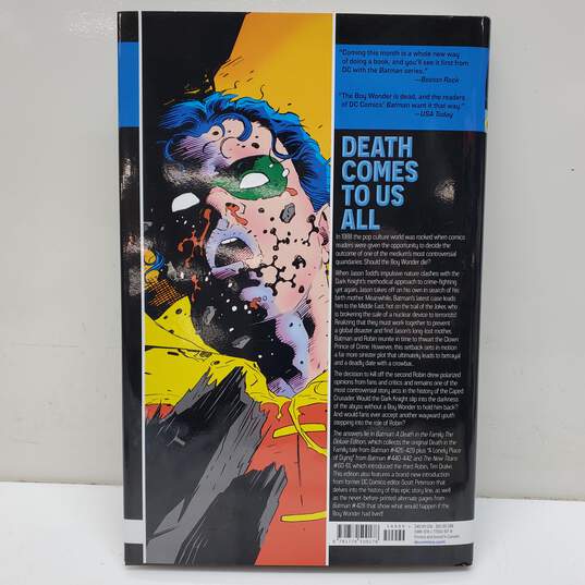 DC Comics Batman A Death In The Family Graphic Novel HB Book image number 2