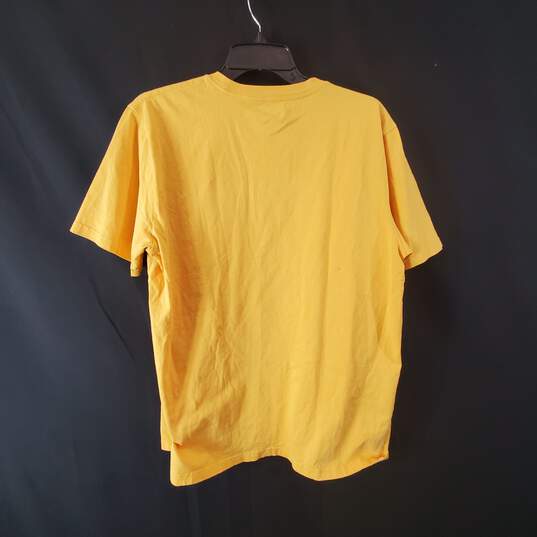 Carhartt Men Yellow T Shirt Sz L image number 4