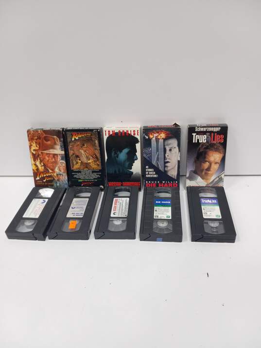 Vintage Lot of Ten Assorted VHS Movies image number 2