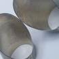 Sterling Silver Modernist Abstract Clip-On Earrings 19.5g image number 3
