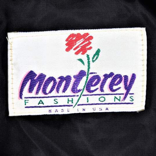 Vintage Monterey Fashions Women's Size 18W Faux Fur Full Length Jacket Coat image number 5