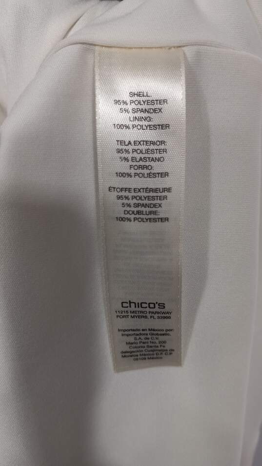 Chico's Women's Asymmetrical SS Dress Size 1 image number 4