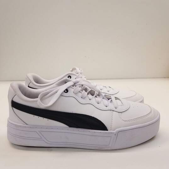 Puma Skye Leather Low Sneakers White 10 image number 3