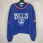 Bills WEAR Women Varsity Blue Sweatshirt SZ L image number 1