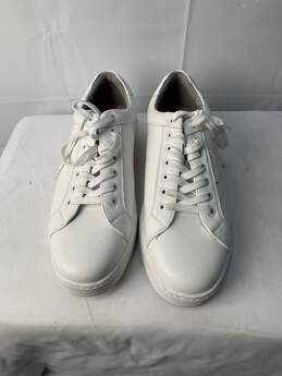 Certified Authentic Kenneth Cole Mens White Sneakers Size 10