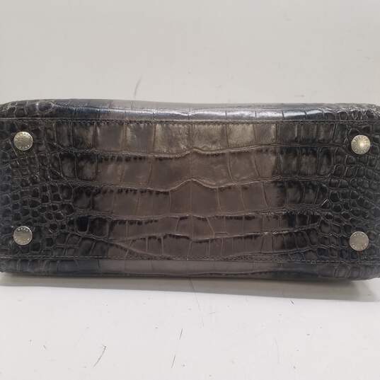 Michael Kors Dillon East West Croc Embossed Leather Shoulder Satchel Bag image number 3