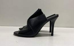 Trina Turk Leather Laguna Heels Black 6
