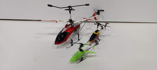 Bundle of 3 Assorted RC Helicopters image number 1