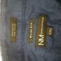 NM Slim FIT Men's 100 % Cotton Long Sleeve Blue Shirt Size XXL image number 3