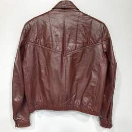 Men’s Vintage Wilsons Leather Leather Cropped Full-Zip Jacket Sz 42 alternative image