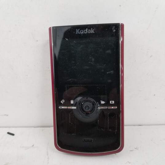 UNTESTED Kodak Zi8 High Definition 1080p HD Pocket Digital Video Camera with Changer image number 2