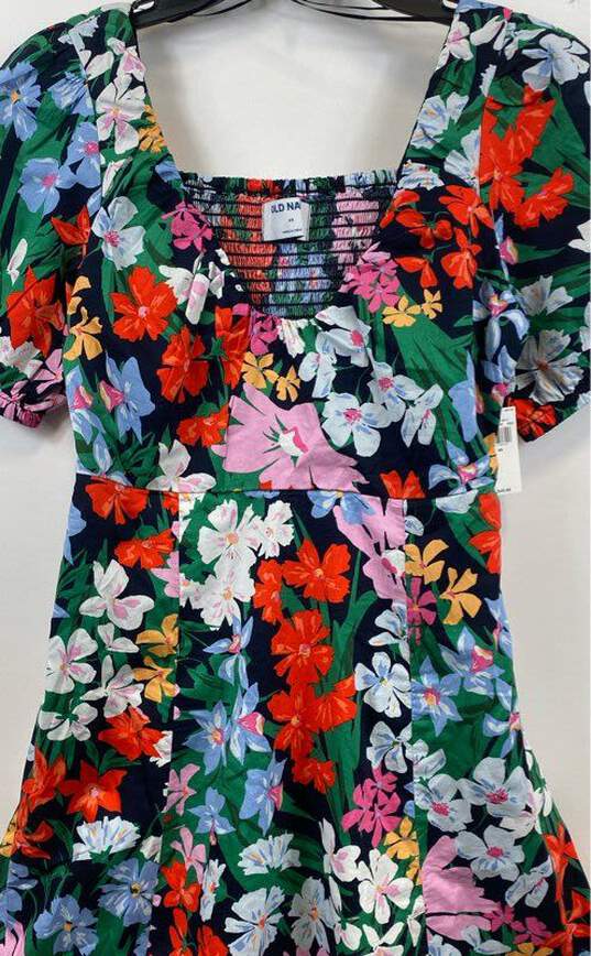 Old Navy Floral Print Casual Dress - Size X Small image number 3