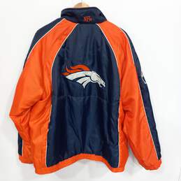 NFL Men's Denver Broncos Reversible Full Zip Jacket Size XL alternative image