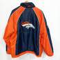 NFL Men's Denver Broncos Reversible Full Zip Jacket Size XL image number 2