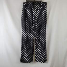 NY&Co Women Polka Dot Dress Pants Sz 18 NWT alternative image