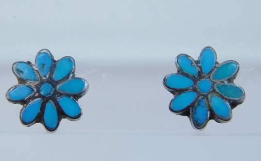 925 Sterling Silver & Turquoise Jewelry image number 7