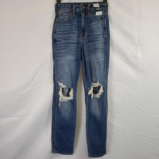 Hollister Women's Ultra High Rise Jeans SZ 00R NWT image number 1
