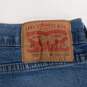 Levis 505 Blue Jeans Men's Size W36 L34 image number 3