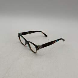 Tory Burch Womens Blue Brown Tortoise Full-Rim Cat Eyeglasses Frames With Case alternative image